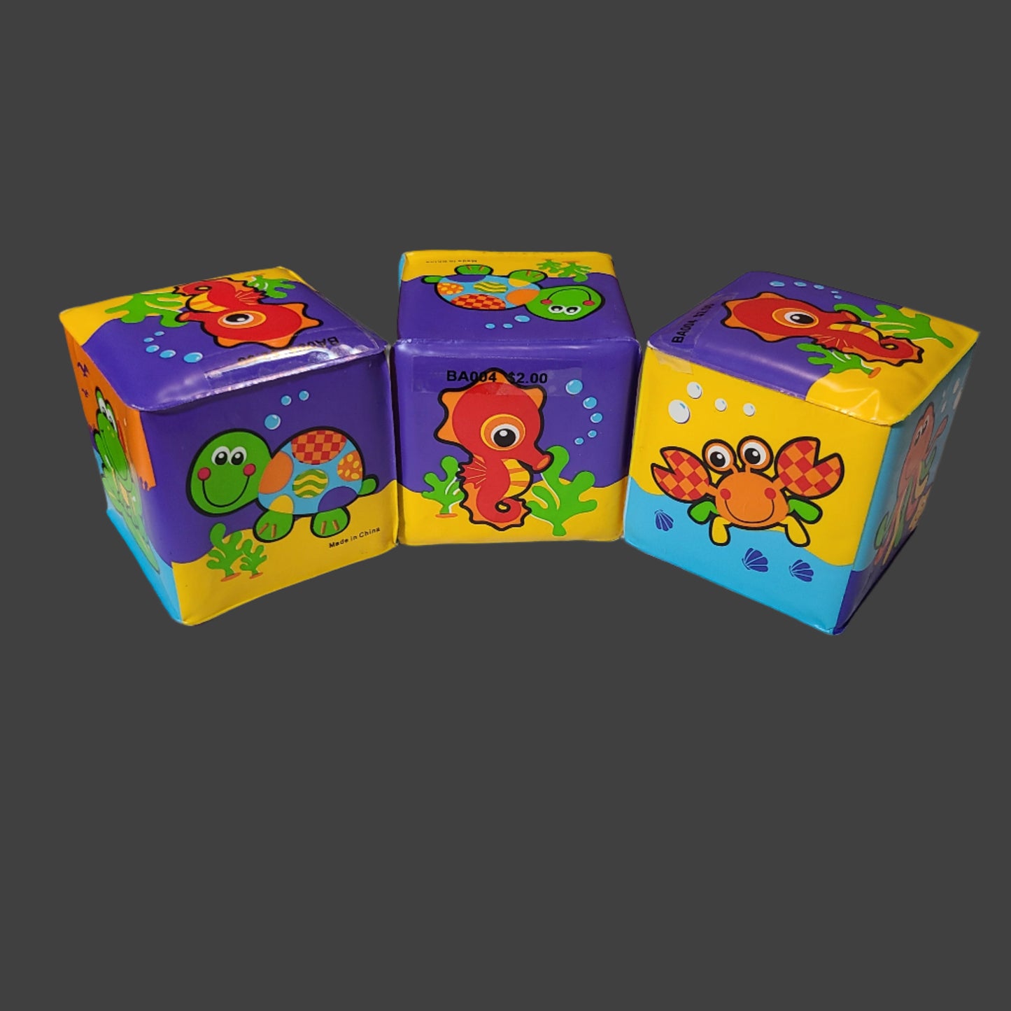 Playgro First Soft Blocks - 3 of 6 - USED