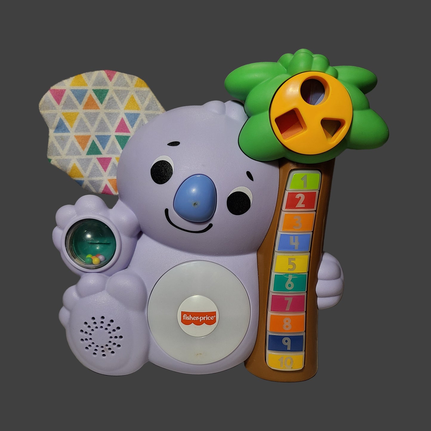 Fisher-Price Linkimals Counting Koala Baby & Toddler Learning Toy - New Batteries - USED