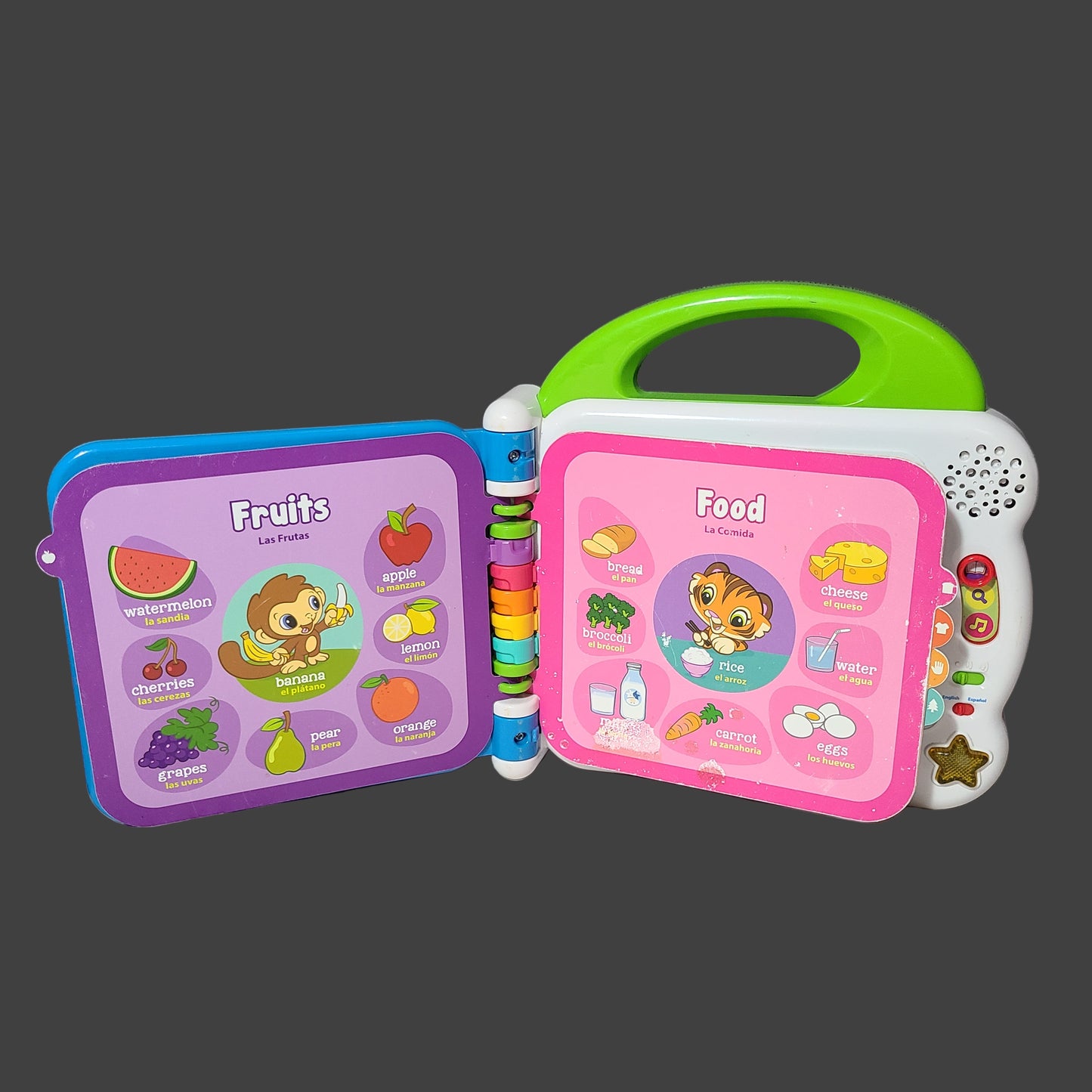 LeapFrog Learning Friends Interactive Toy - 100 Words Book - New Batteries - USED