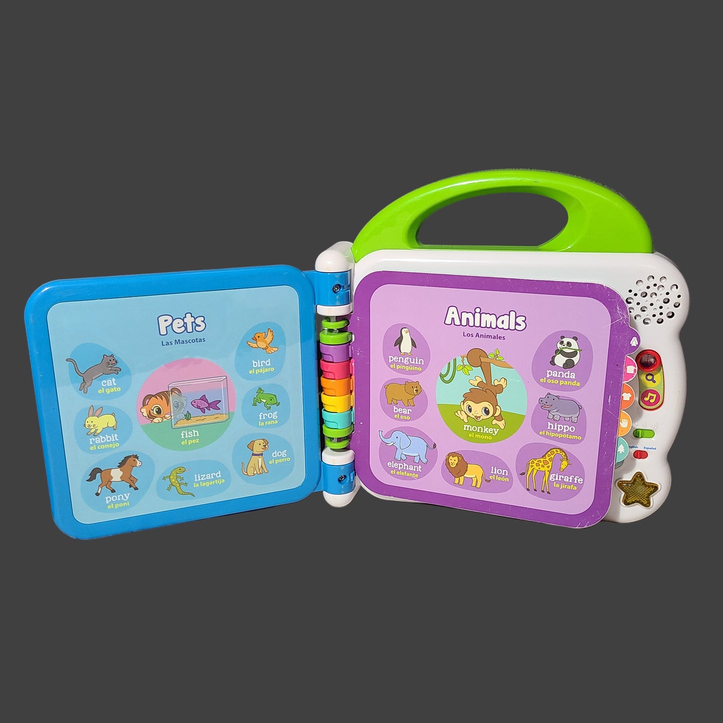 LeapFrog Learning Friends Interactive Toy - 100 Words Book - New Batteries - USED