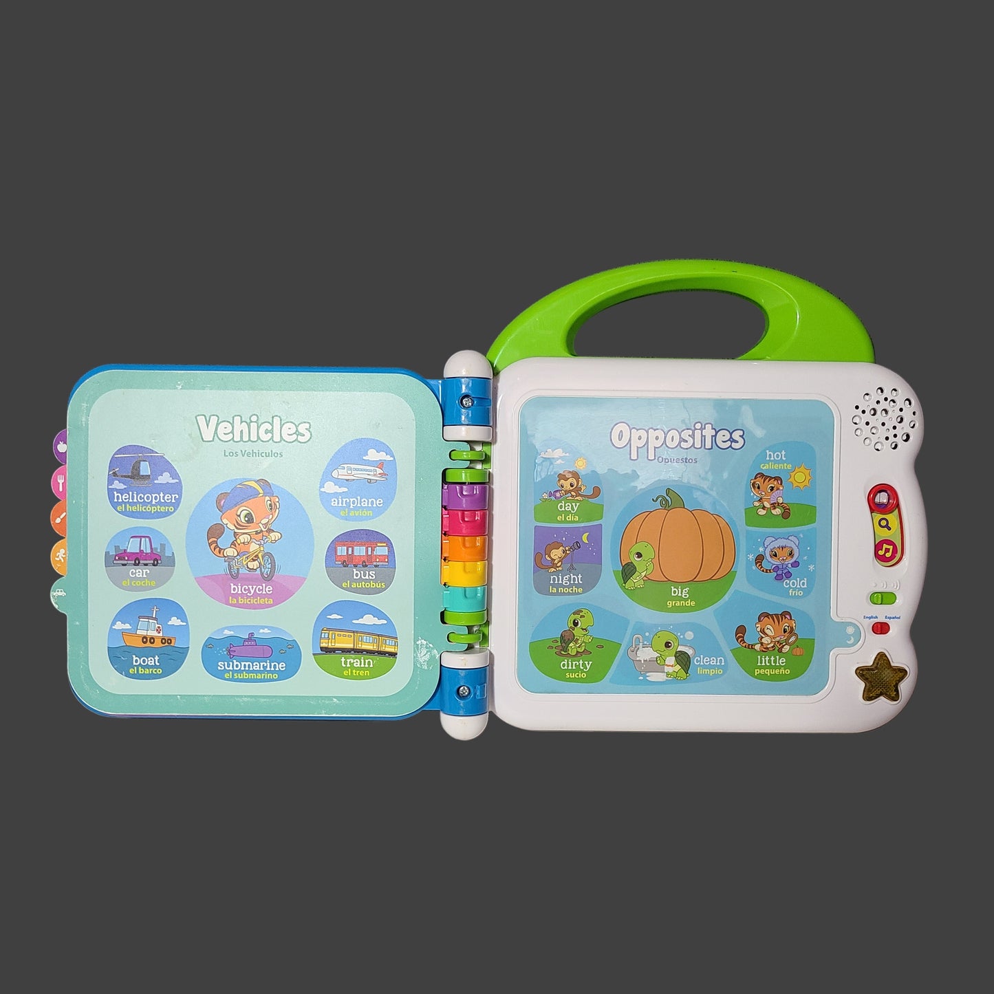 LeapFrog Learning Friends Interactive Toy - 100 Words Book - New Batteries - USED