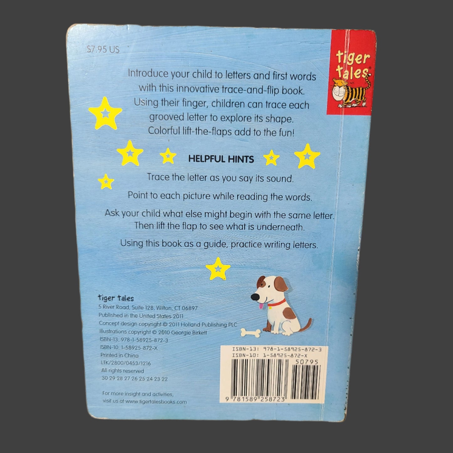 HC A is for Apple by Tiger Tales - Copyright 2011 - USED