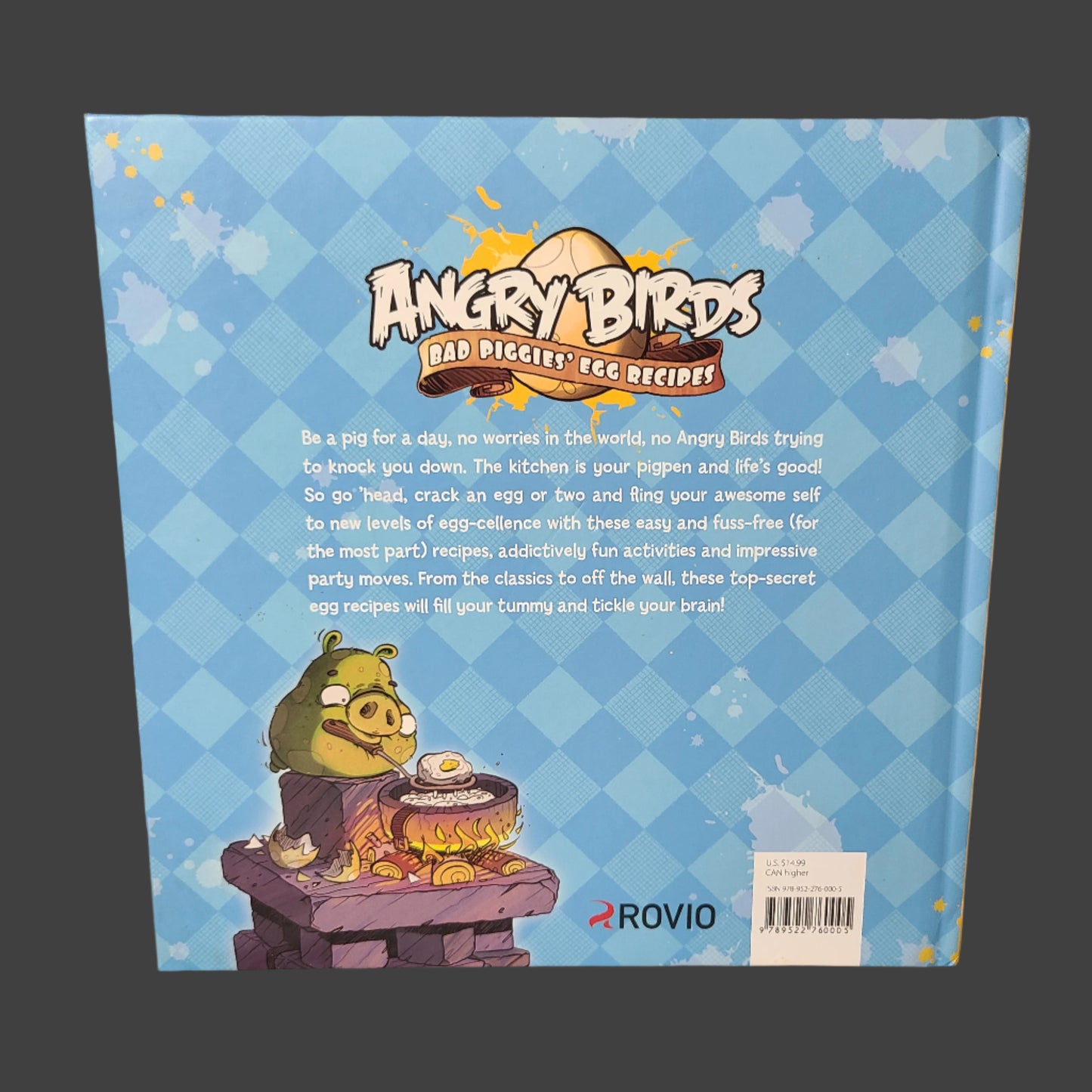 HC Angry Birds Bad Piggies' Egg Recipes by Bonnier Kirjat Oy - Copyright 2011 - LIKE NEW