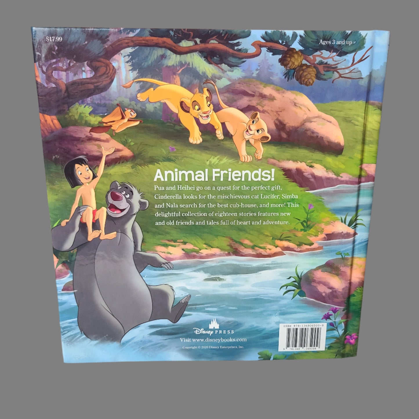 HC Disney Animals Storybook Collection - Copyright 2019 - USED