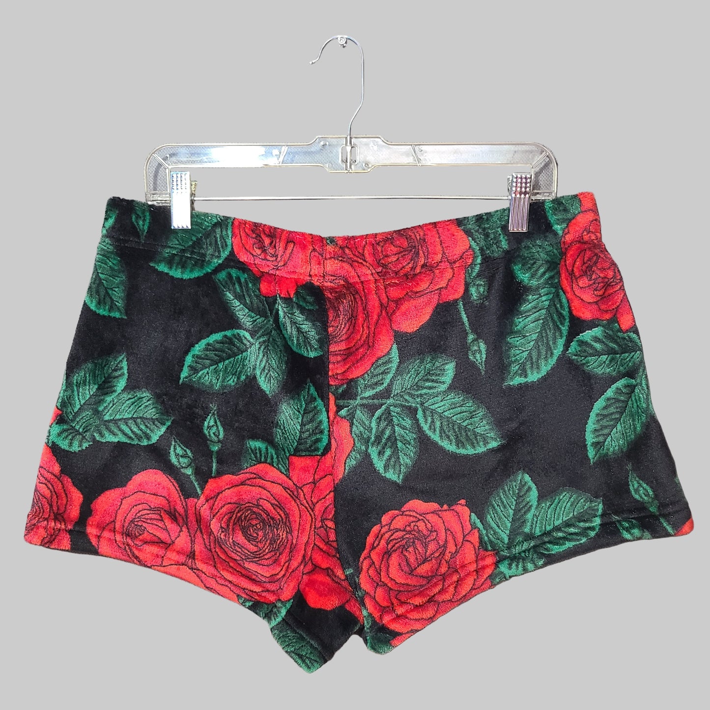 Women's XL True by Rue21 Rose Fleece Sleep Shorts - LIKE NEW