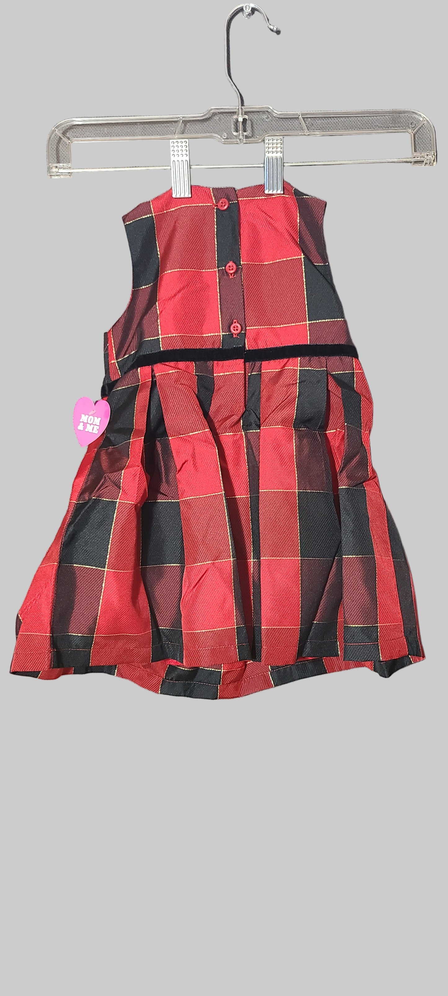12-18M The Children's Place Classic Red Mom & Me Dress - NEW