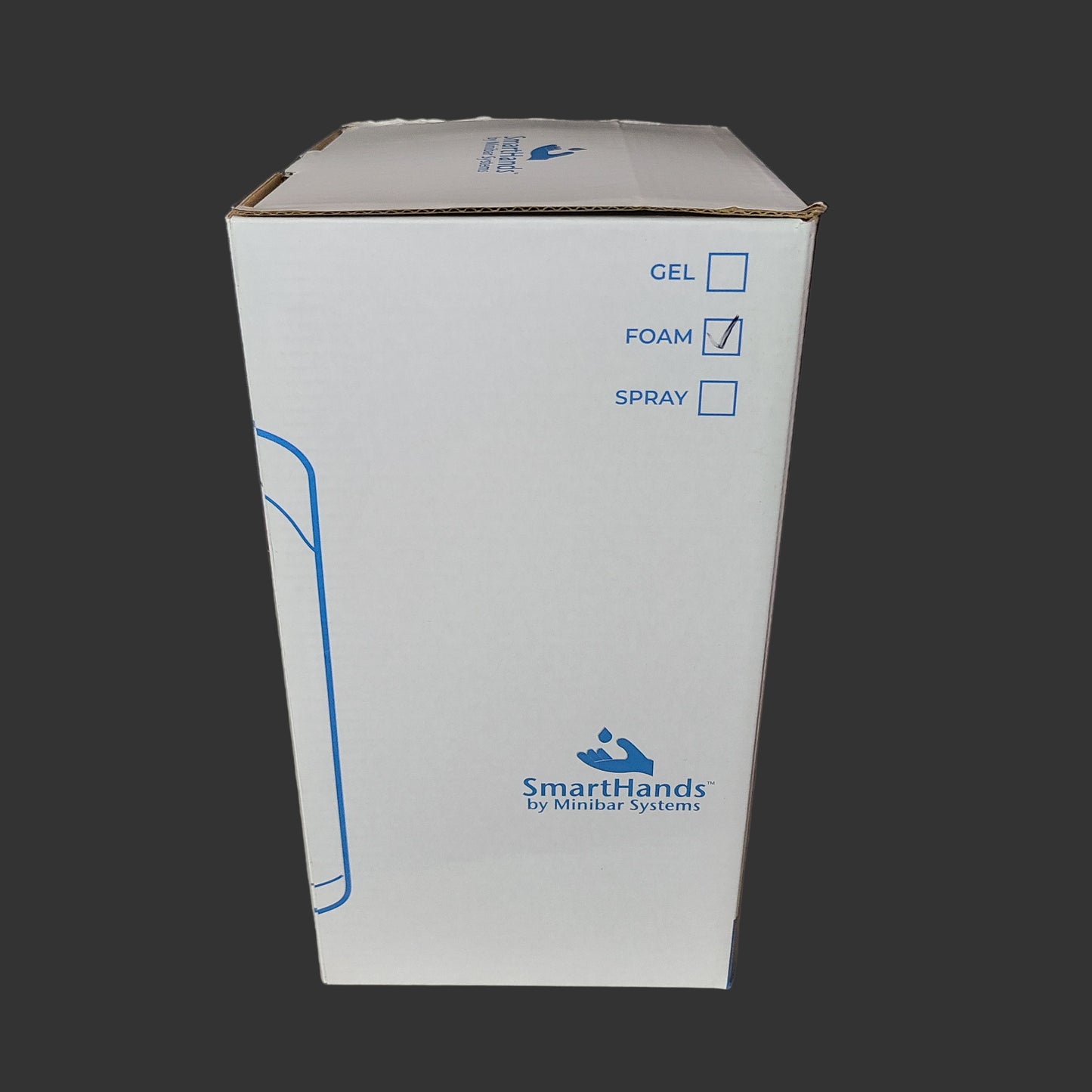 SmartHands by Minibar Systems Auto Foam Hand Sanitizer Dispenser - White - NEW