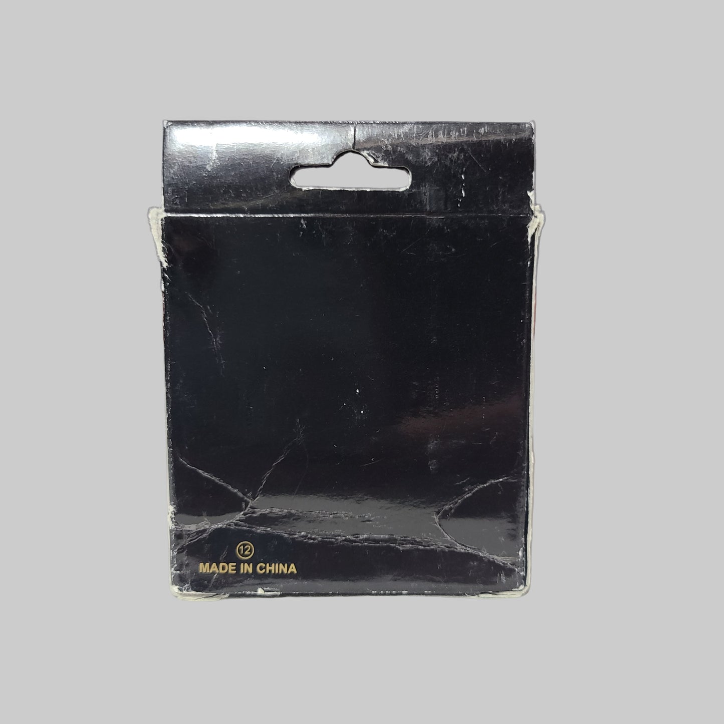 VTG Collezio Gold Brass Crown Chest Clock - Quartz Japan Movt. - Needs Battery - AS IS