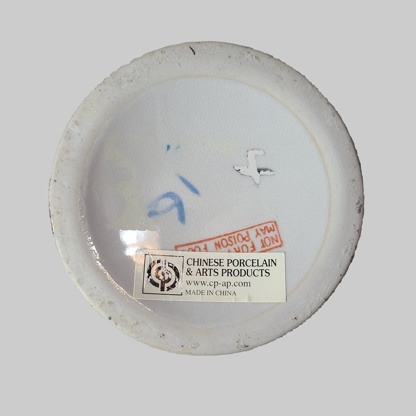 Chinese Porcelain & Arts Bird Design Large Vase - LIKE NEW