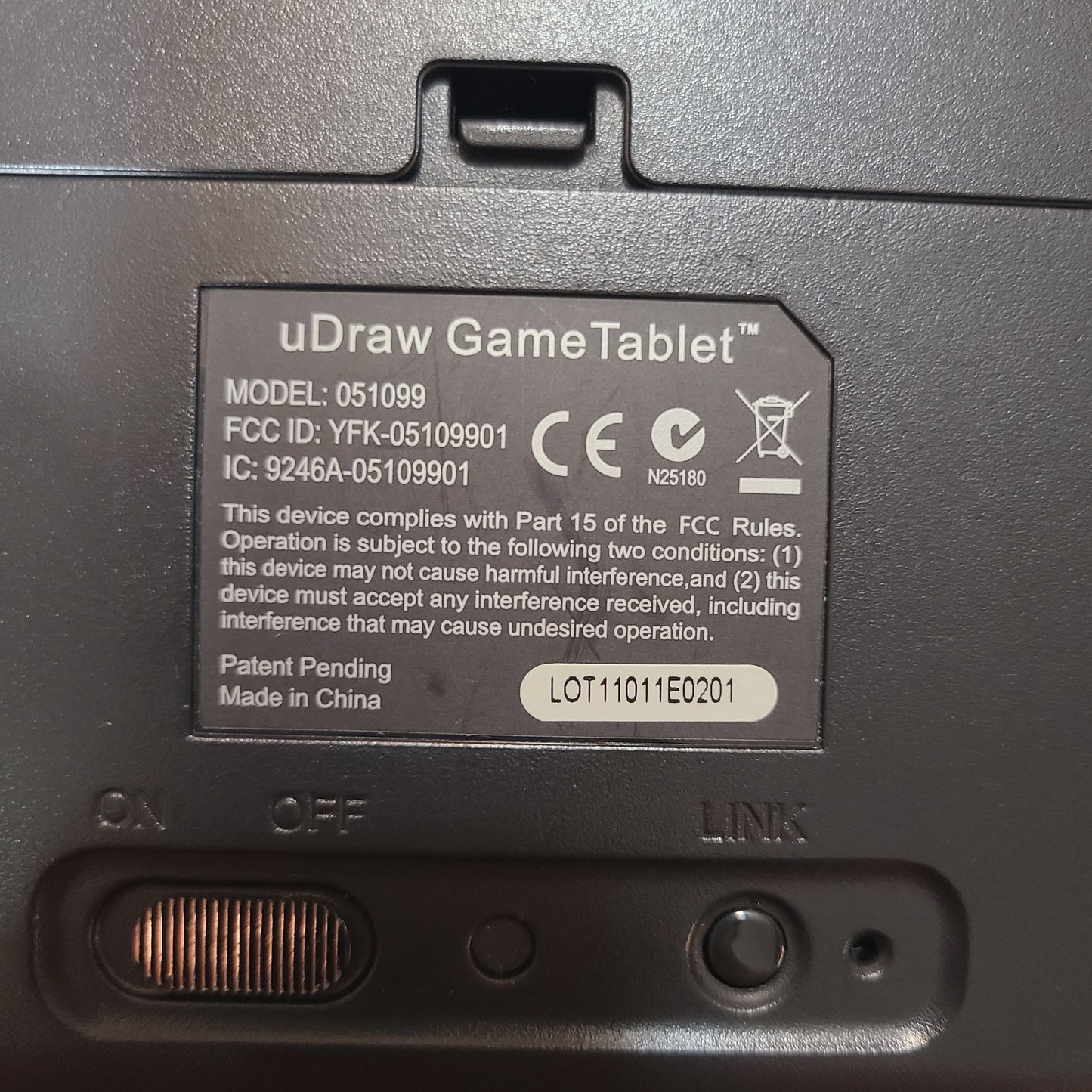 uDraw Game Tablet for PlayStation - NEW BATTERIES - USED