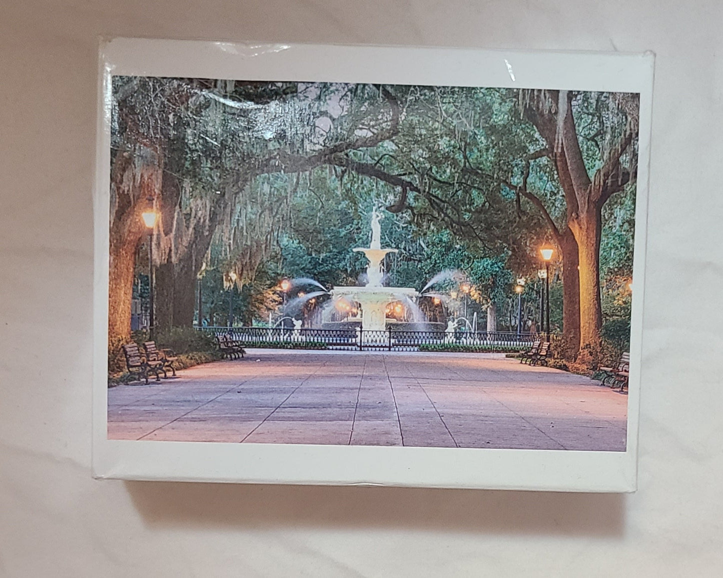 Water Fountain Park - 200 Piece Puzzle - AS IS
