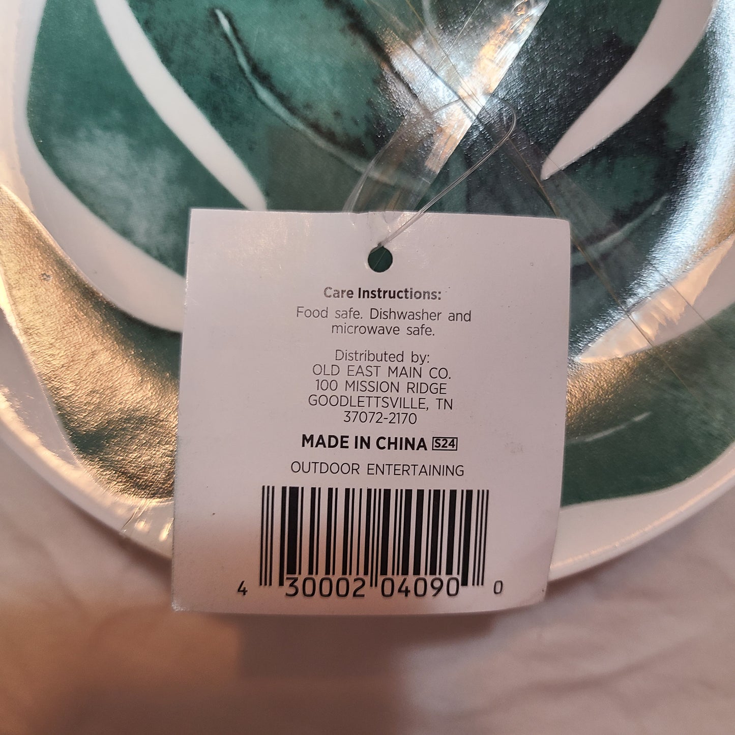 4PC True Living Ceramic Plates - NEW