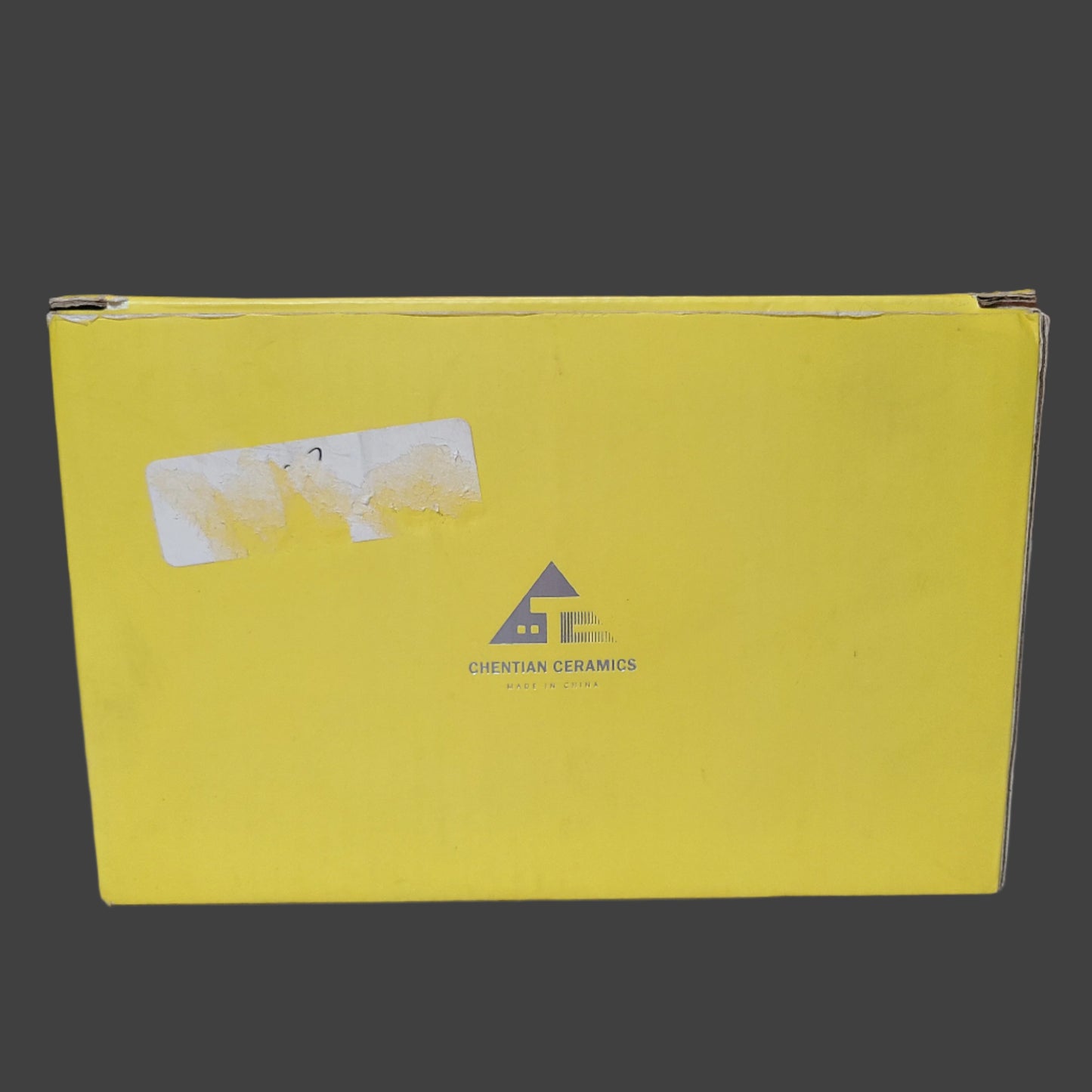 Chentian Ceramics Red & Blue Ceramic Mug - NEW