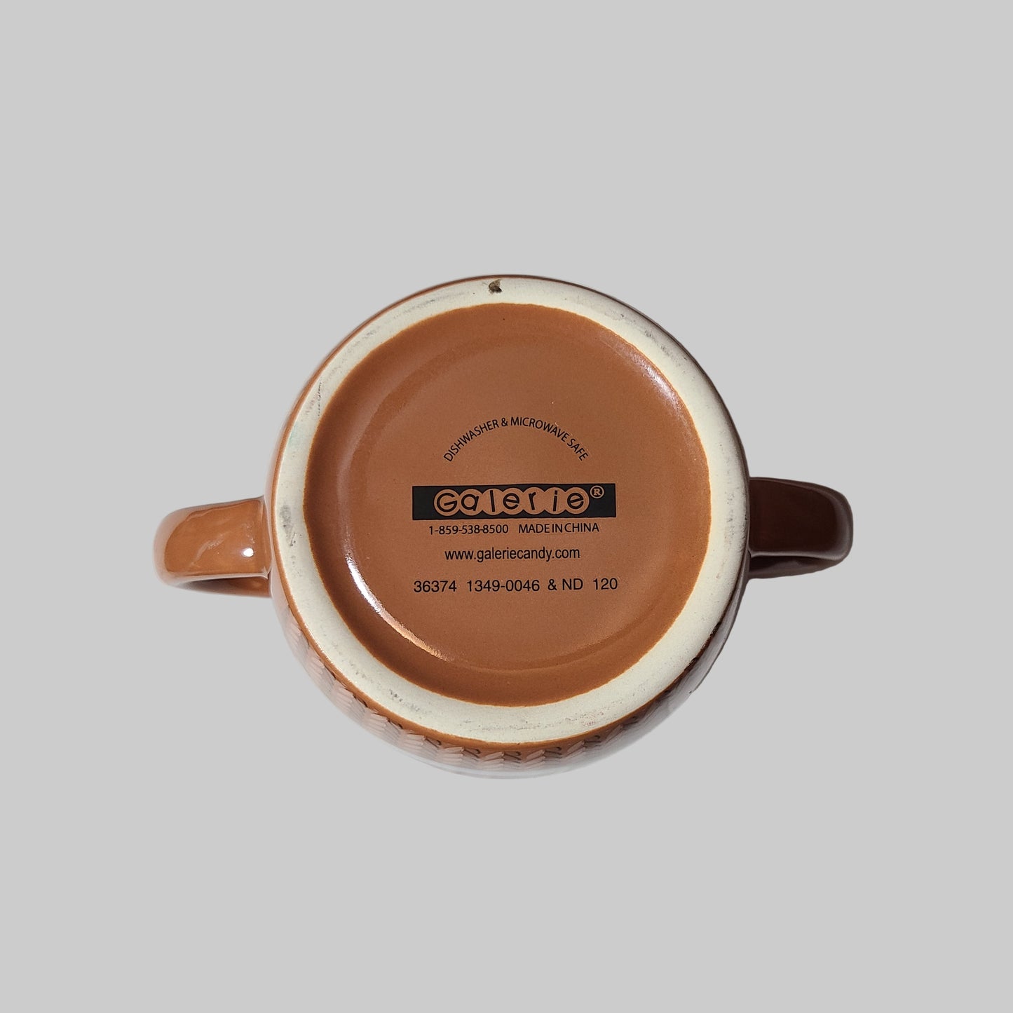 Galerie Sock Monkey Double Handled Mug - USED