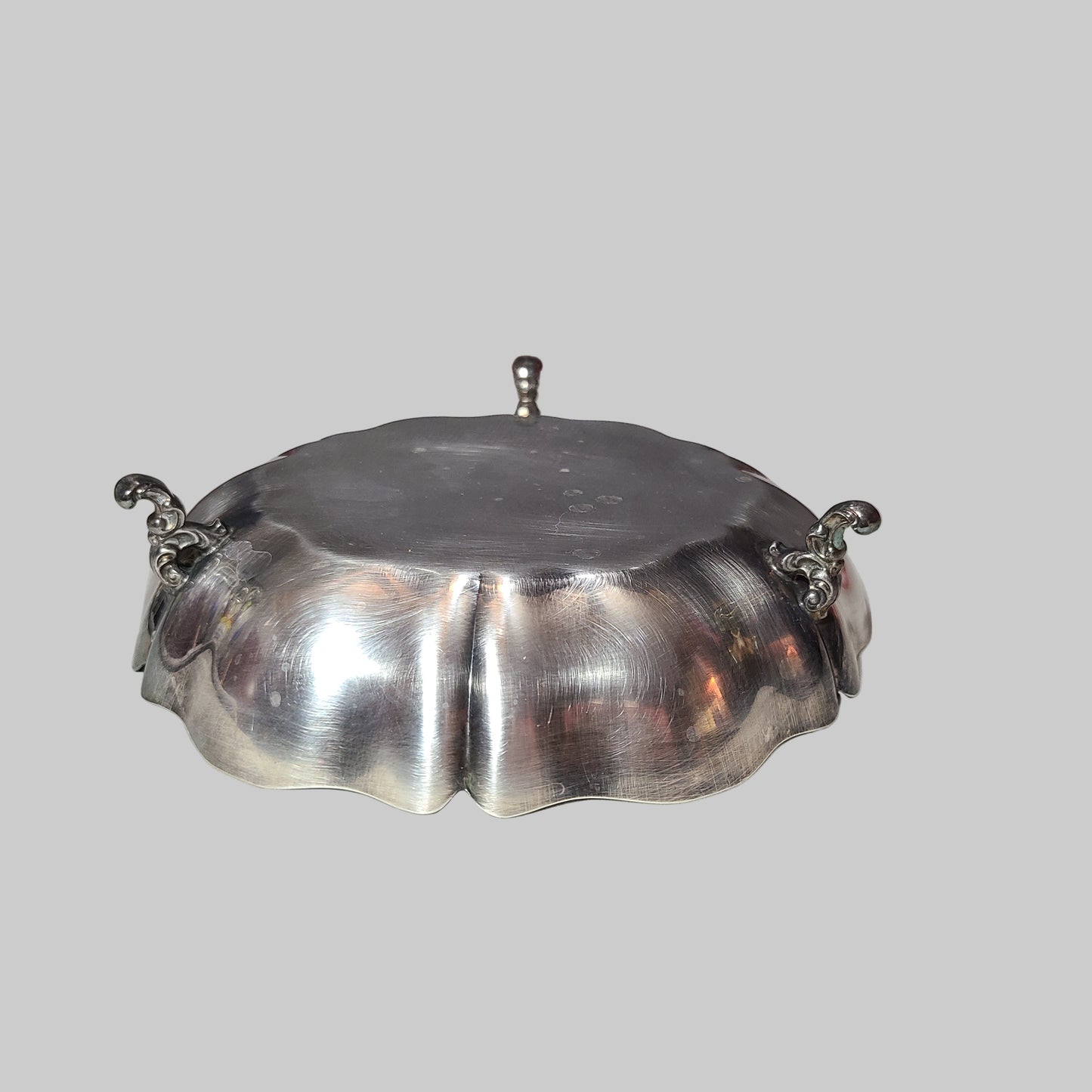 VTG Wm A Rogers Silverplate 3 Leg Candy Dish - USED
