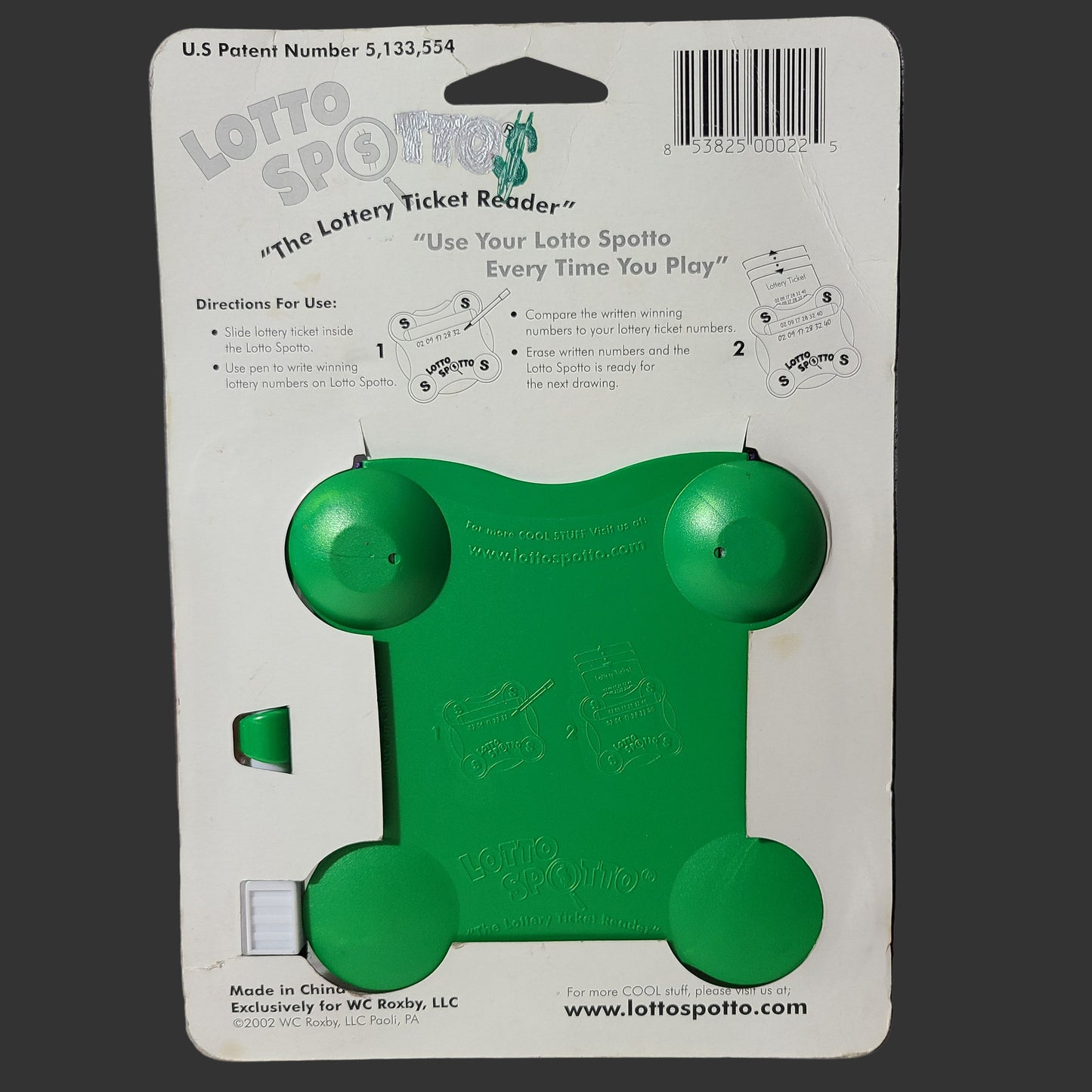 Lotto Spotto Lottery Ticket Reader - NEW