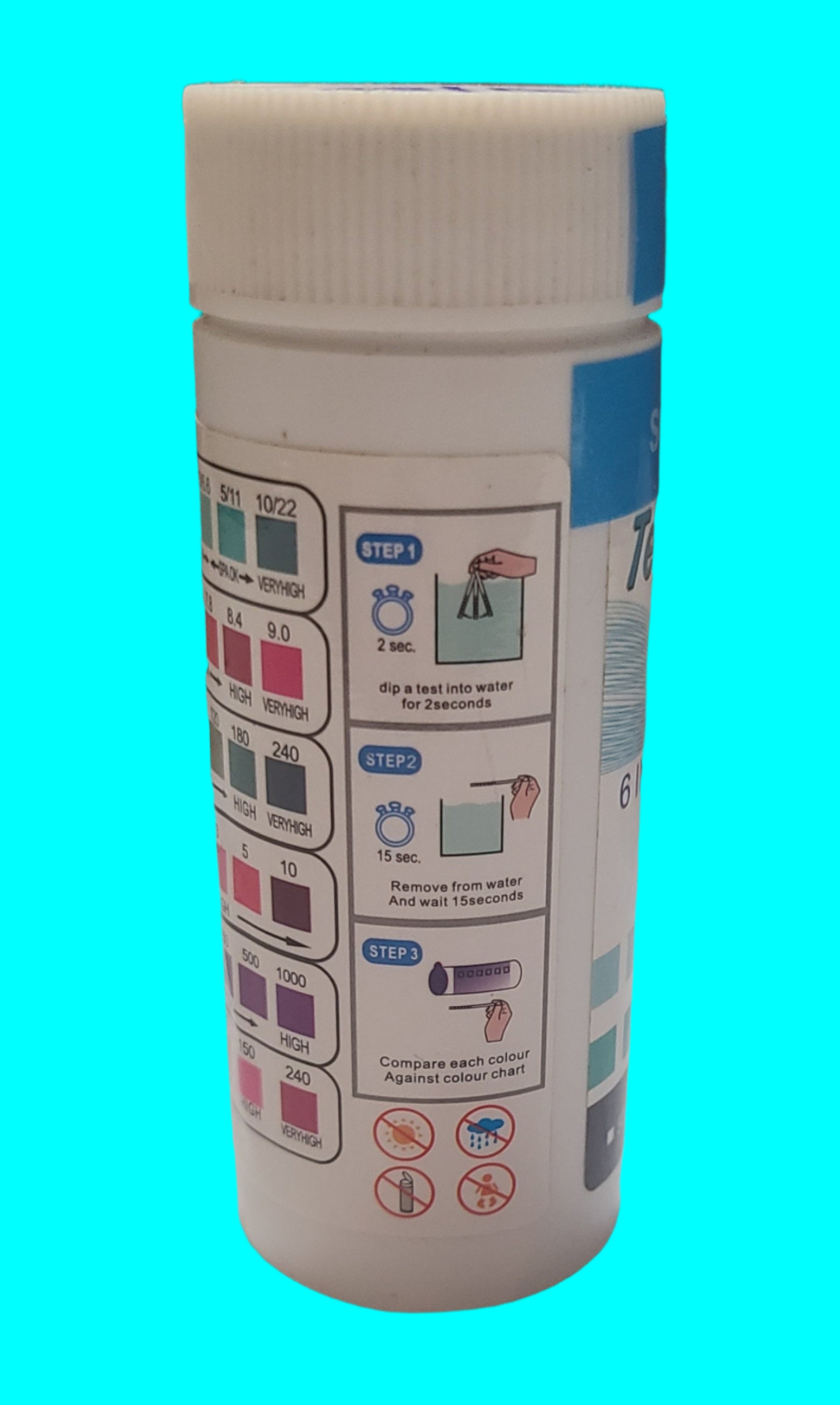 Pool/Spa Test Strips – 47 of 50 Remaining - Exp. 05/2026 - AS IS