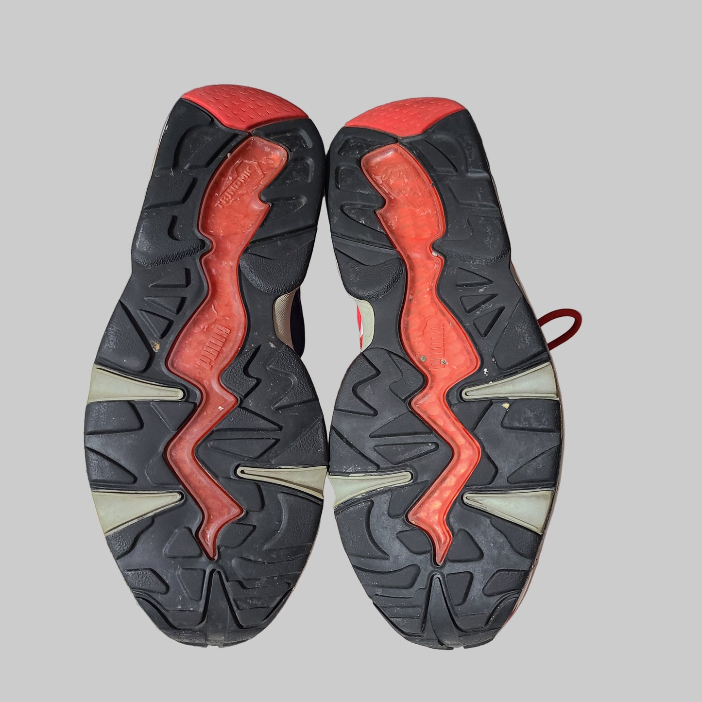 Men's 8 Puma Blaze of Glory Red, White, & Blue Sneakers - USED