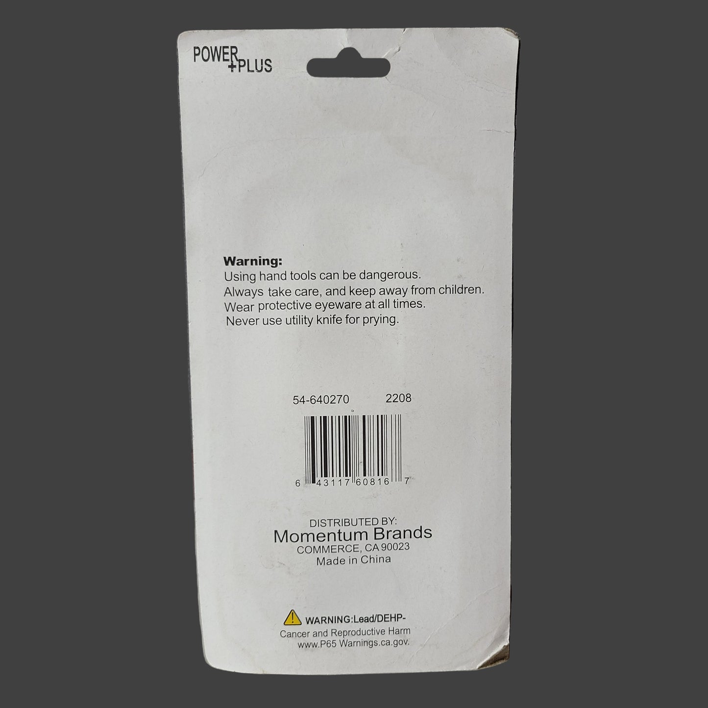 2 Pack Power+Plus Orange & Yellow Utility Knife - NEW