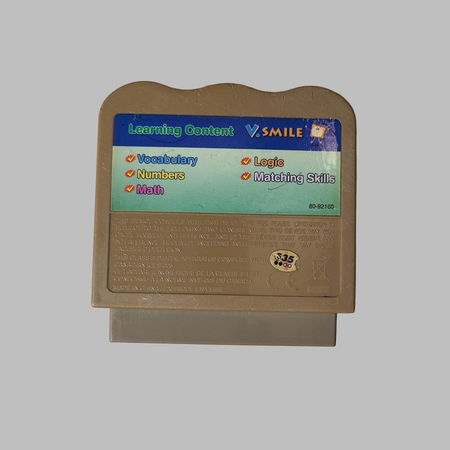 Vtech V. Smile Scooby-Doo! Funland Frenzy & Cars Rev It Up In Radiator Springs Cartridge Games - Untested - USED