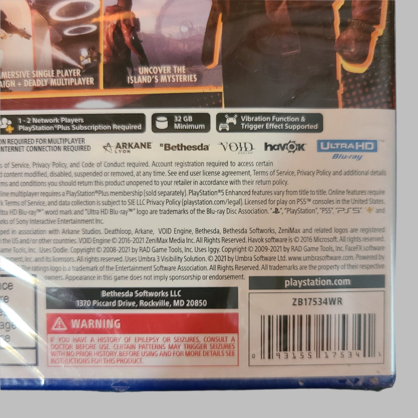 PS5 - "Deathloop" - NEW