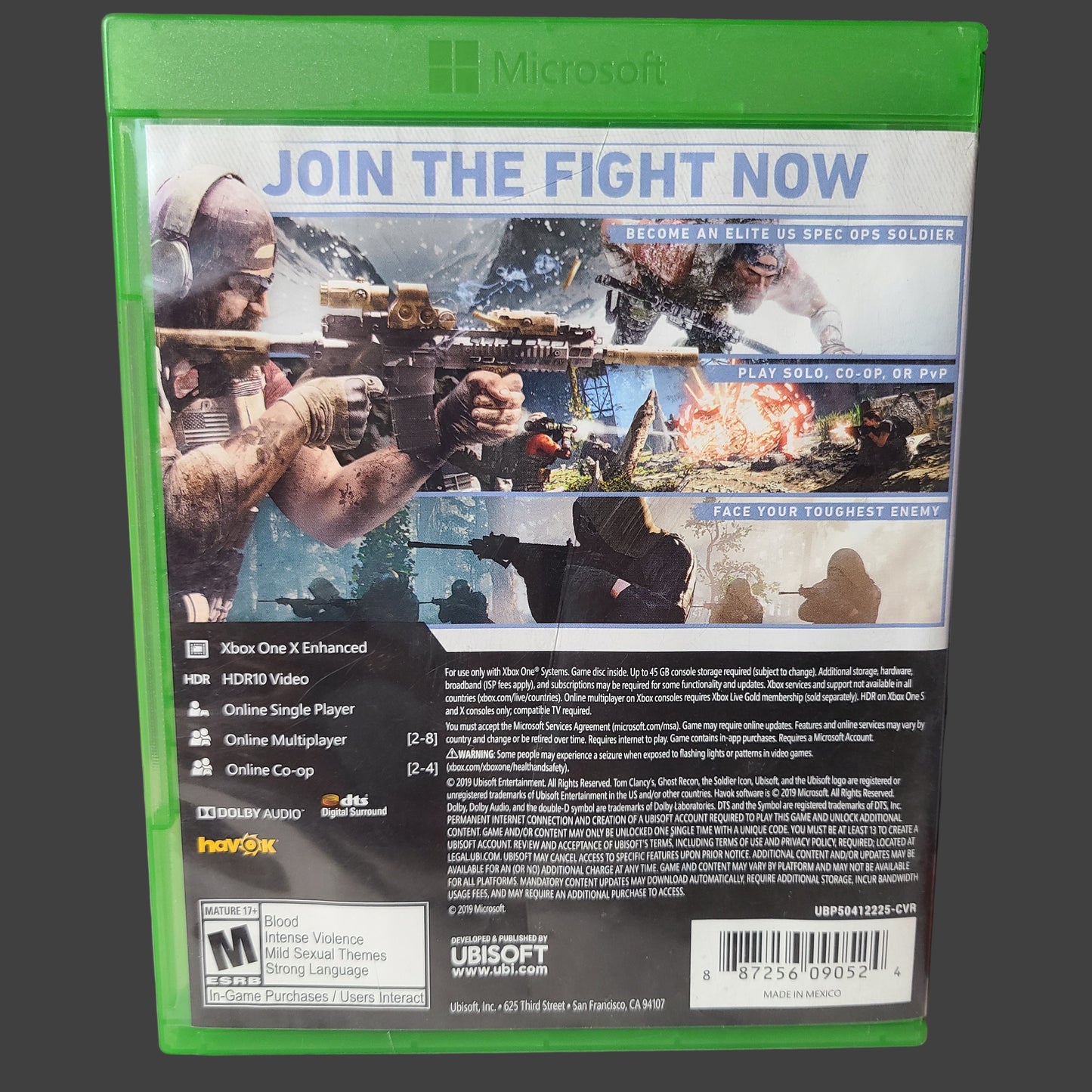 Xbox One - Tom Clancy's Ghost Recon Breakpoint - Includes Sentinel Corp Pack - USED