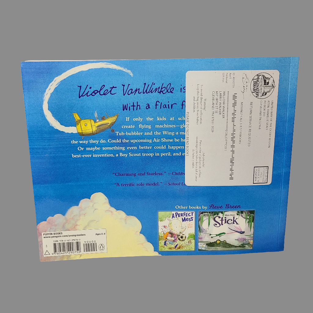 SC Violet the Pilot by Steve Breen - Copyright 2008 - LIKE NEW