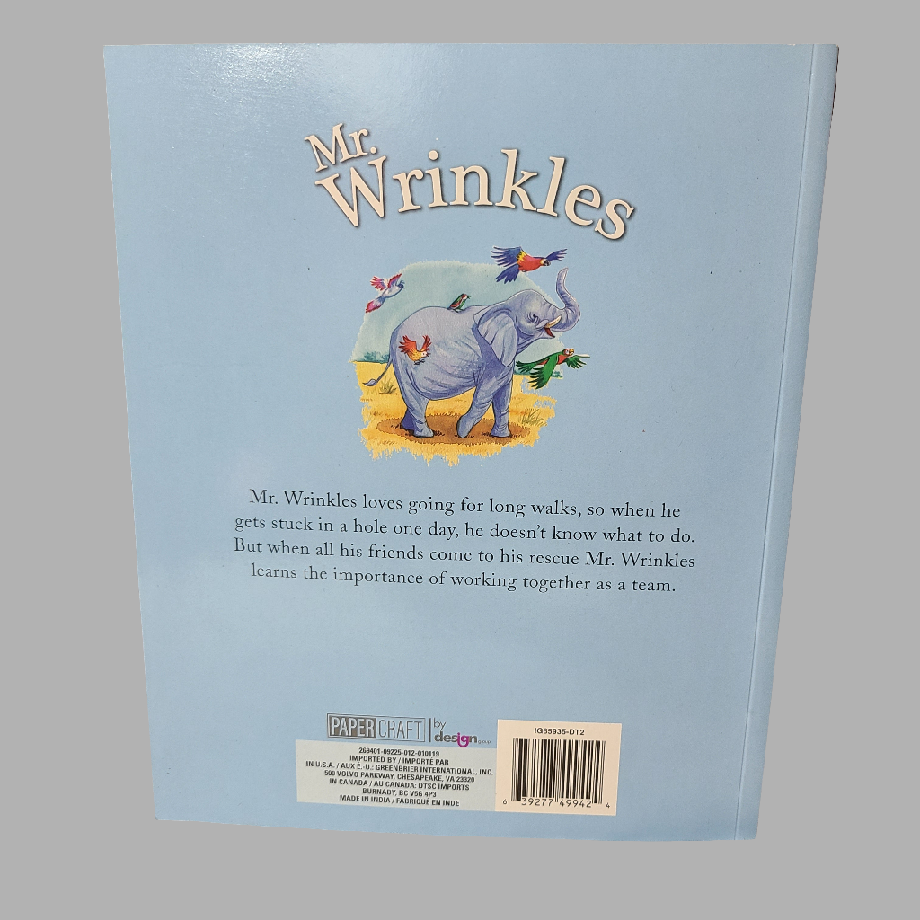 SC Mr. Wrinkles by Robert Pearce - Copyright 2019 - LIKE NEW