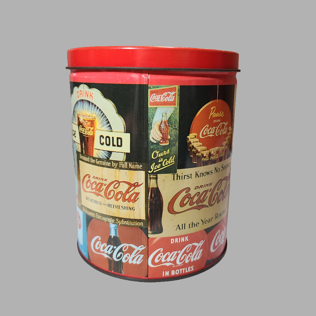 VTG 1993 Coca-Cola Tin Can - Empty - USED