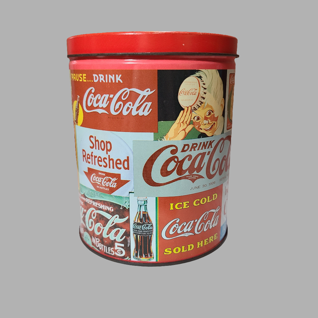 VTG 1993 Coca-Cola Tin Can - Empty - USED