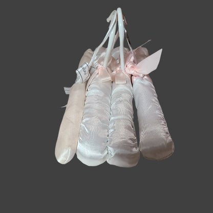 4PK Miscellaneous Satin Baby Clothes Hangers - USED