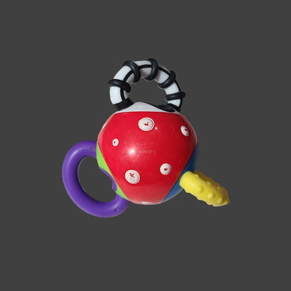 Nuby Twista Rattle & Teether Ball - USED