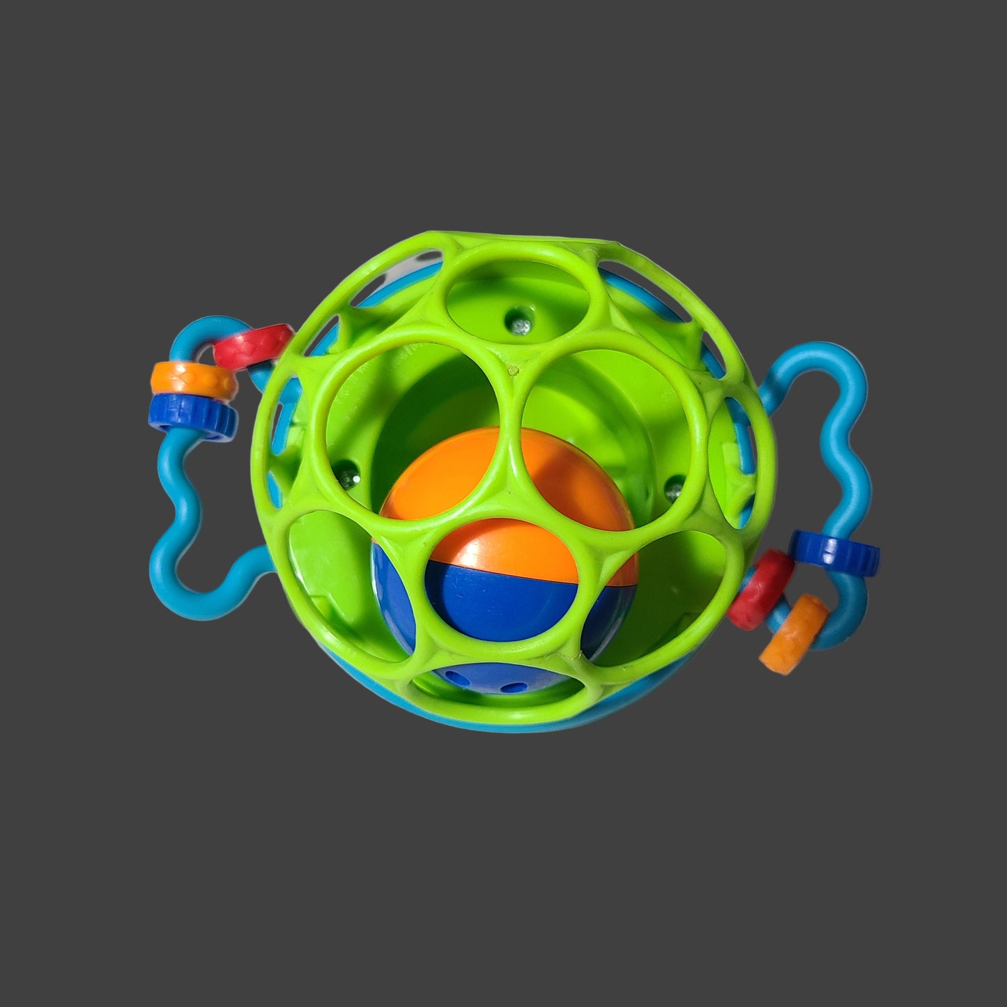 Kids II O'ball Frog Rattle - USED