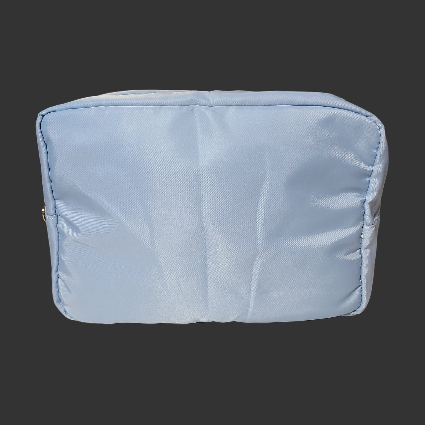 Light Blue Nylon Waterproof Travel Bag - USED