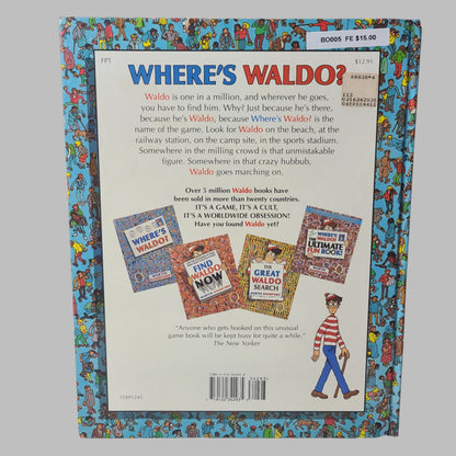HC Where's Waldo? By Martin Handford - Copyright 1987 - FIRST EDITION - LIKE NEW