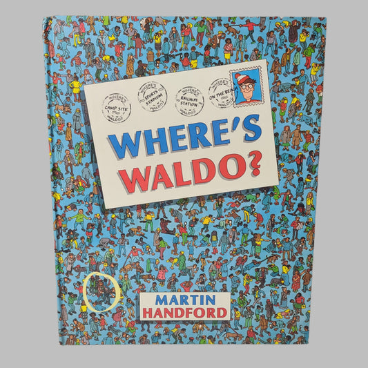 HC Where's Waldo? By Martin Handford - Copyright 1987 - FIRST EDITION - LIKE NEW