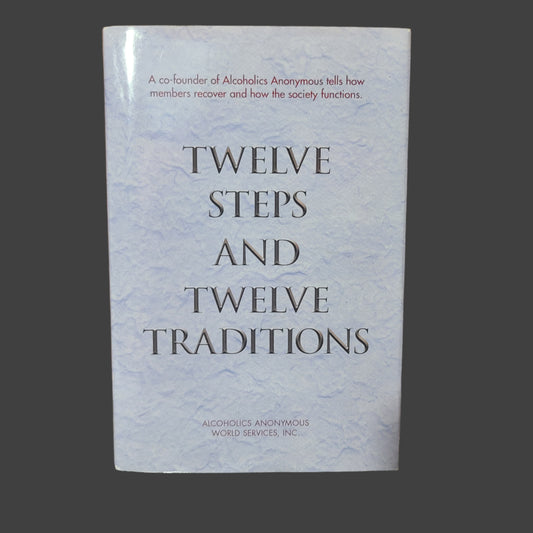 HC Twelve Steps and Twelve Traditions - Copyright 1981 - USED