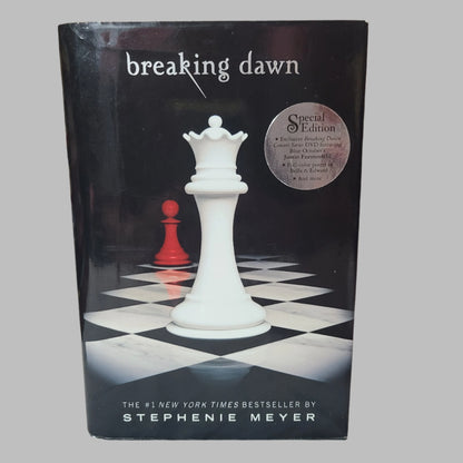 HC Twilight Breaking Dawn Special Edition by Stephenie Meyer w/ CD - Exclusive Breaking Dawn Concert Series DVD - USED