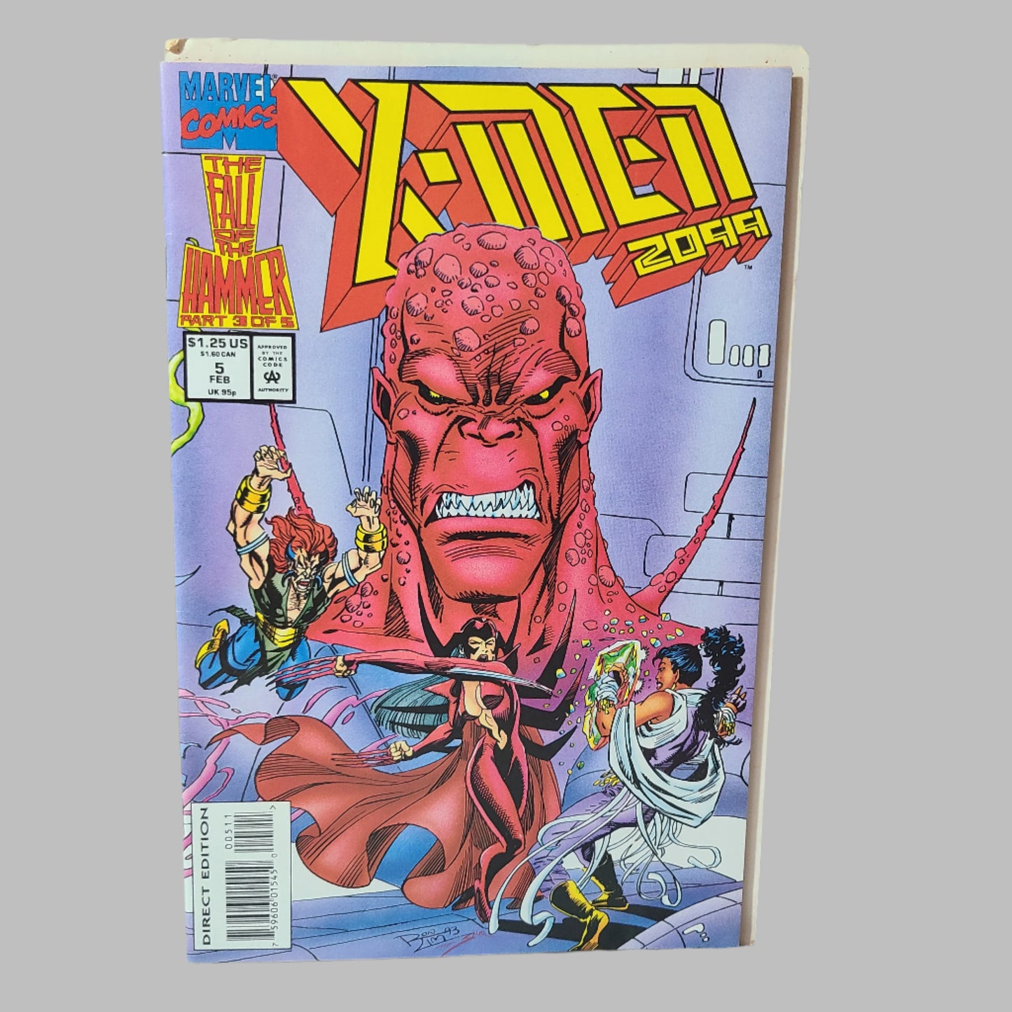 Marvel Comics Lightning Strike The Fall of the Hammer Part 3 Comic - February 1994 - LIKE NEW