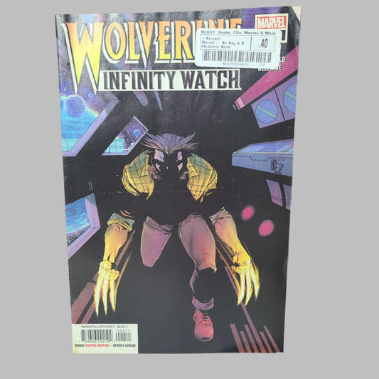 Wolverine Infinity Watch by Gerry Duggan Comic - July 2019 - USED