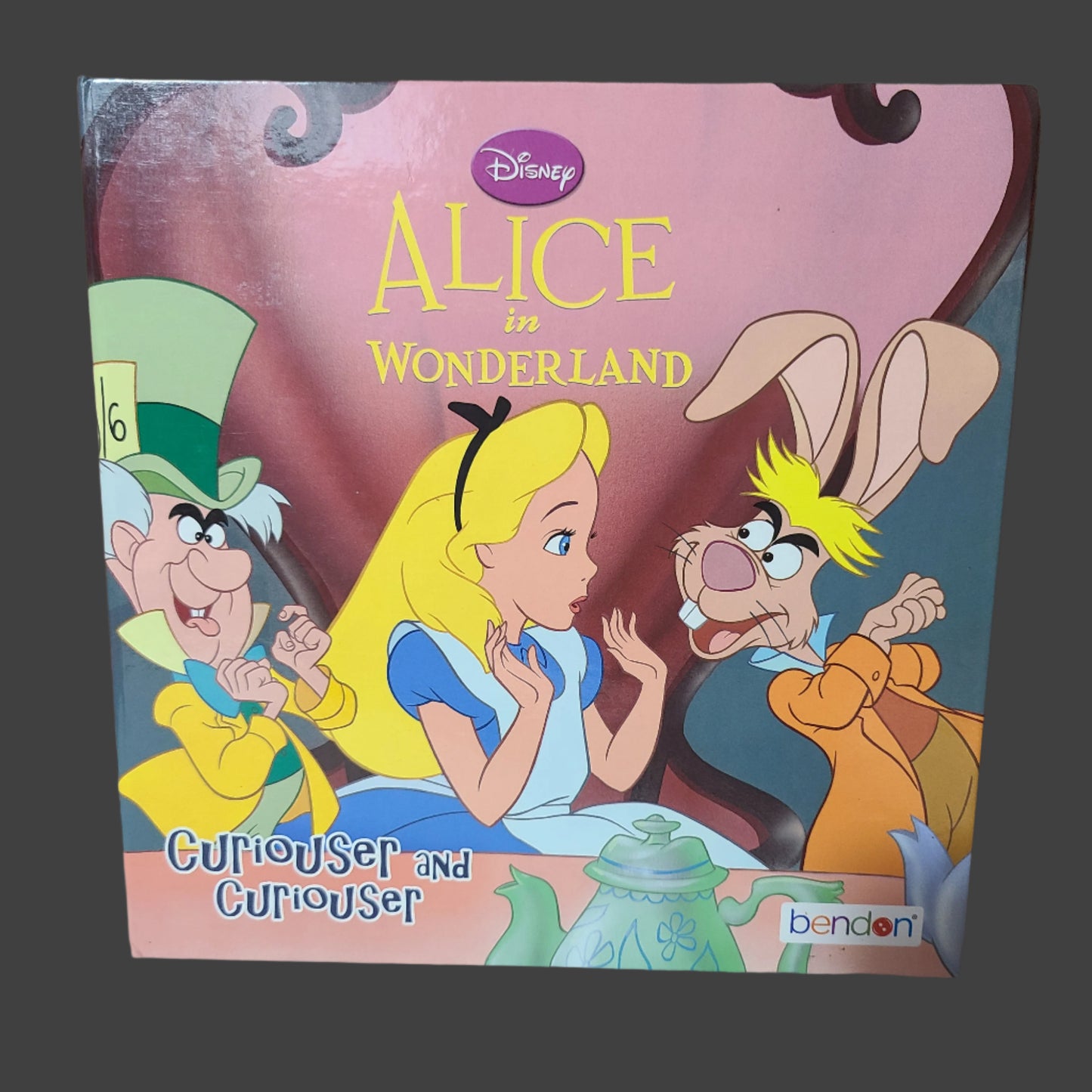 HC Disney Alice in Wonderland Curiouser and Curiouser - Copyright 2017 - LIKE NEW