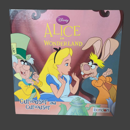 HC Disney Alice in Wonderland Curiouser and Curiouser - Copyright 2017 - LIKE NEW