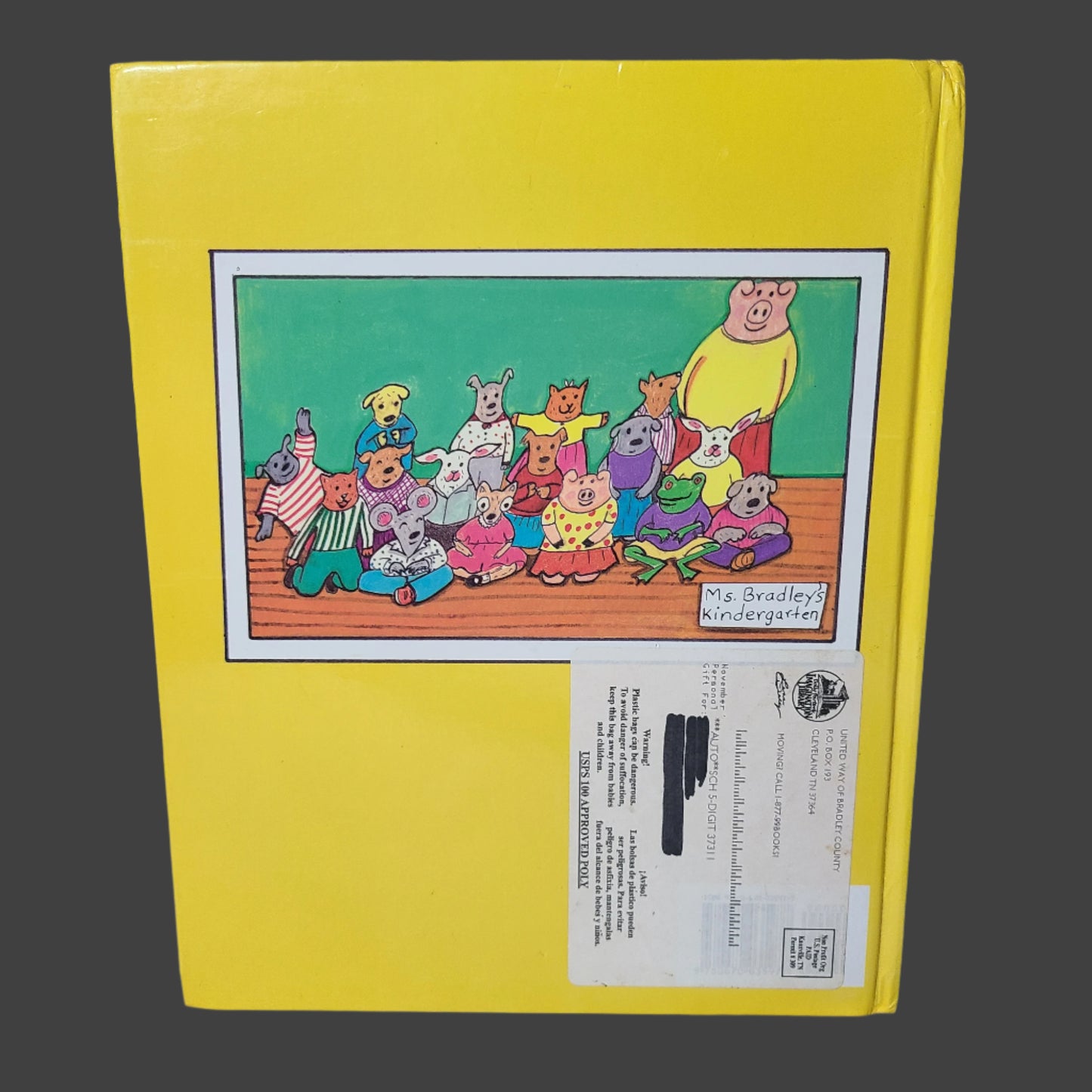 HC Look Out Kindergarten, Here I Come! By Nancy Carlson - Copyright 1999 - USED