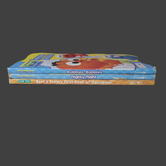 3 Sesame Street HC Kids Books - USED