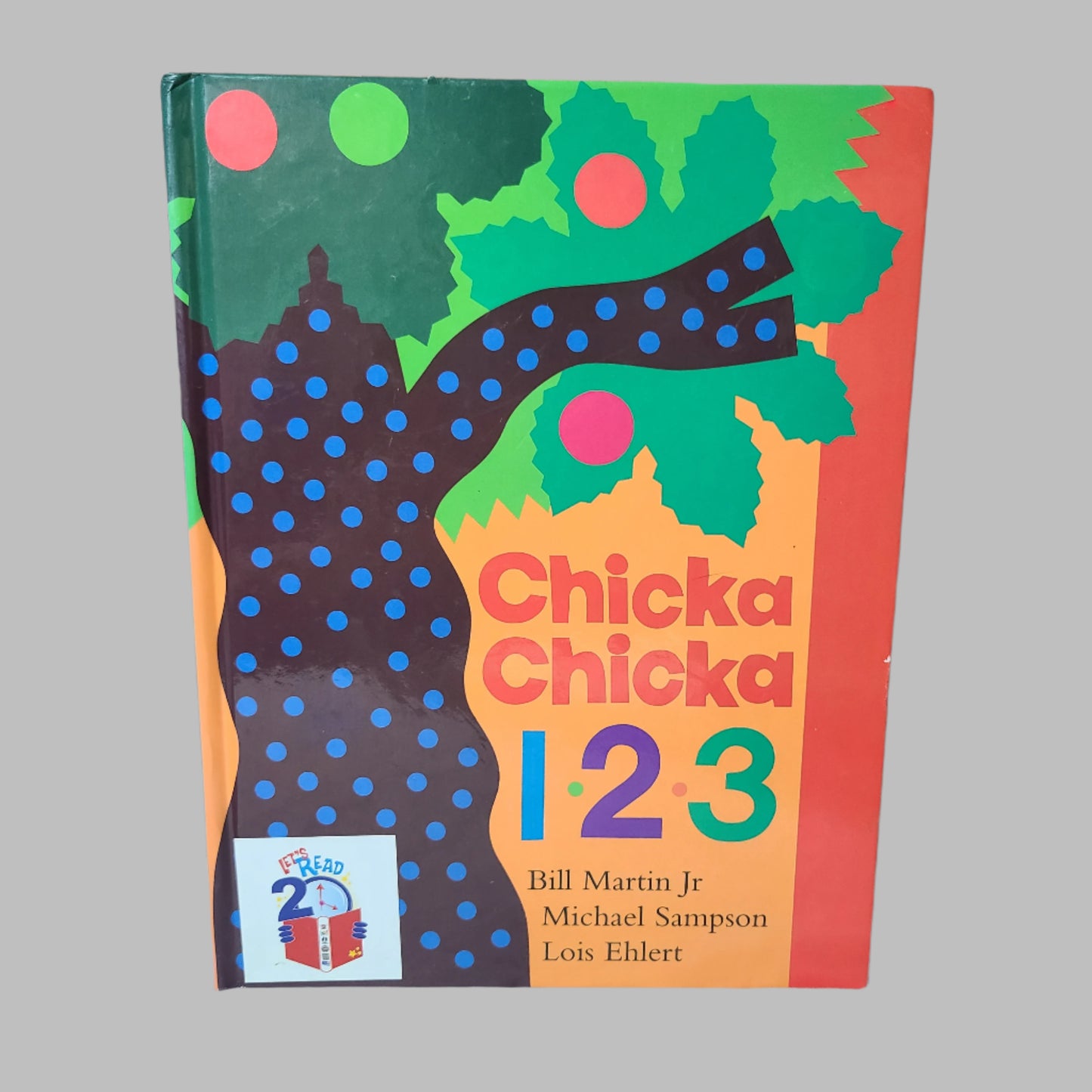 HC Chicka Chicka 1 2 3 by Bill Martin Jr, Michael Sampson, & Lois Ehlert - Copyright 2004 - First Edition - USED