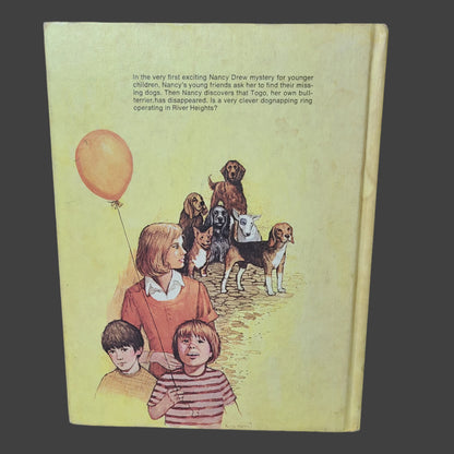 HC VTG A Picture Book Nancy Drew Mystery of the Lost Dogs by Carolyn Keene - Copyright 1977 - USED