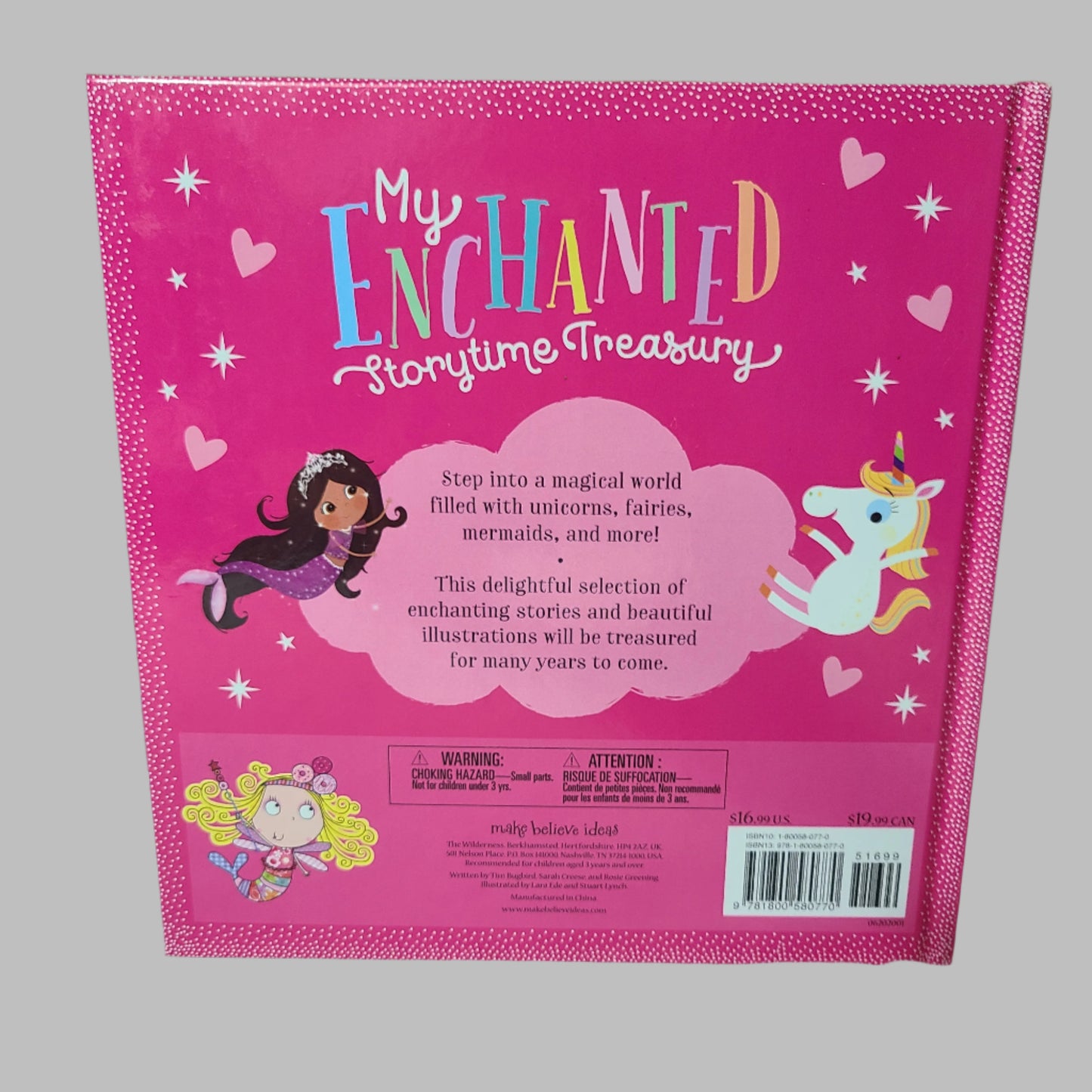 HC My Enchanted Storytime Treasury - Copyright 2020 - LIKE NEW