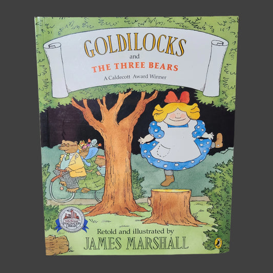 SC VTG Goldilocks and the Three Bears by James Marshall - Copyright 1988 - LIKE NEW