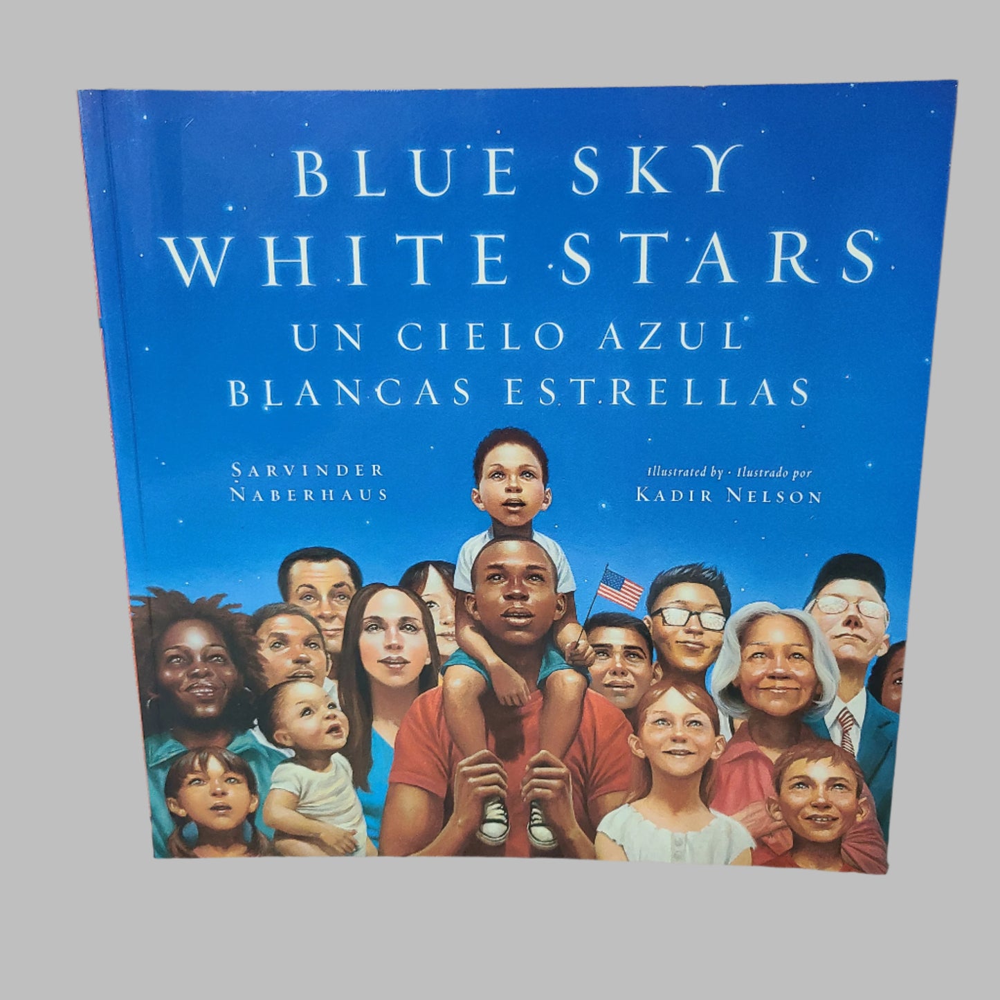 SC Blue Sky White Stars Un Cielo Azul Blancas Estrellas by Sarvinder Naberhaus - Copyright 2017 - LIKE NEW