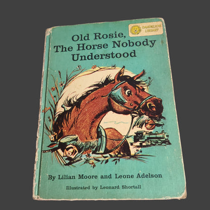 HC VTG Bambi's Children by Felix Salten & Old Rosie, The Horse Nobody Understood by Lilian Moore and Leone Adelson - Copyright 1950 & 1960 - USED